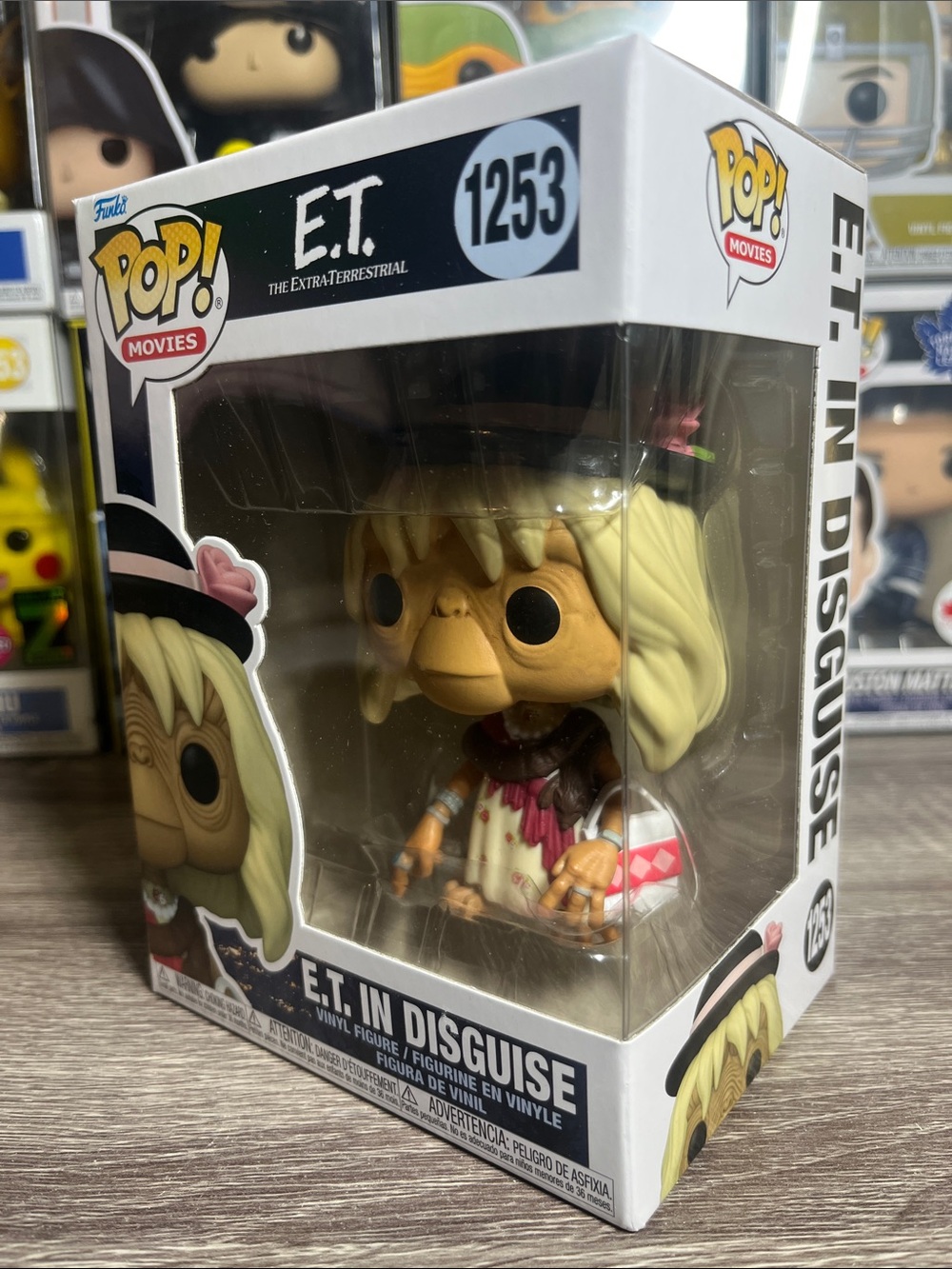Funko Pop! Movies E.T. In Disguise Vinyl Figure — Beige, Blonde, Pink, Black - Picture 3 of 4